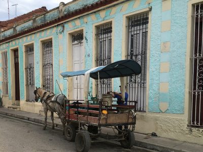 Cuba Spiritus Sancti valla Clara horse and carriage