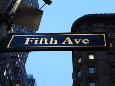 fifth avenue, sign, avenue